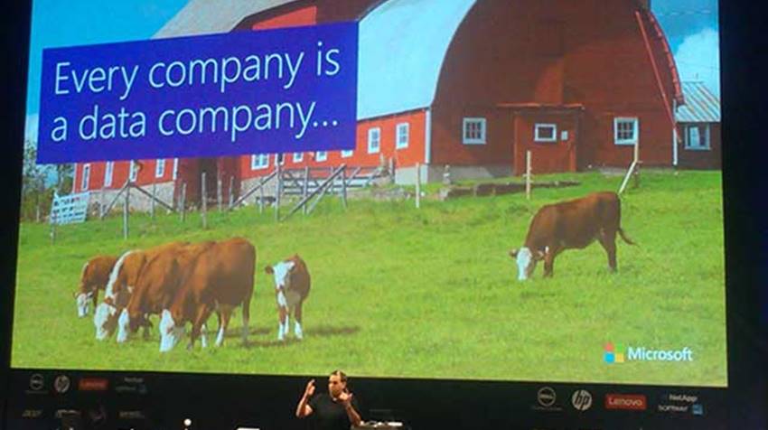 Every company is a data company - microsoft conference